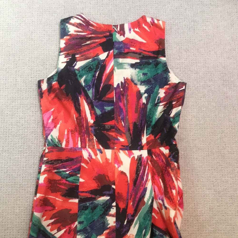 Ann Taylor midi asymmetrical dress